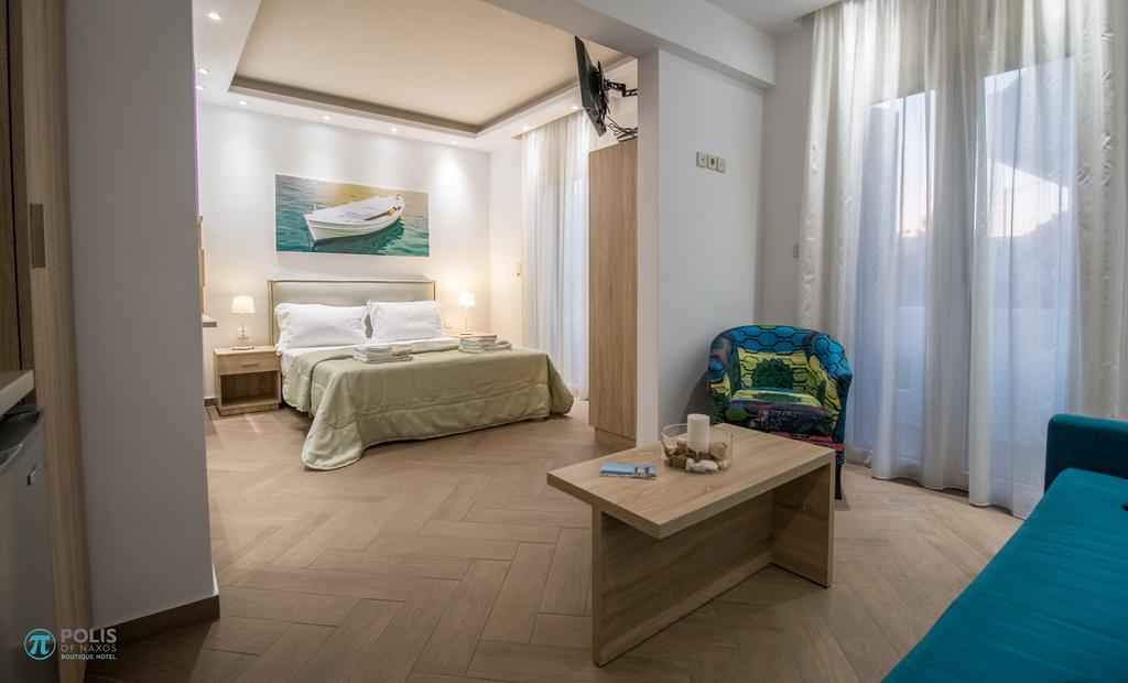 Polis Of Naxos Boutique Hotel Naxos City エクステリア 写真